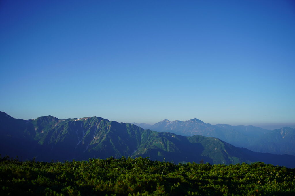 立山と剱岳