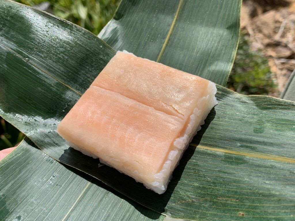 鱒の押し寿司