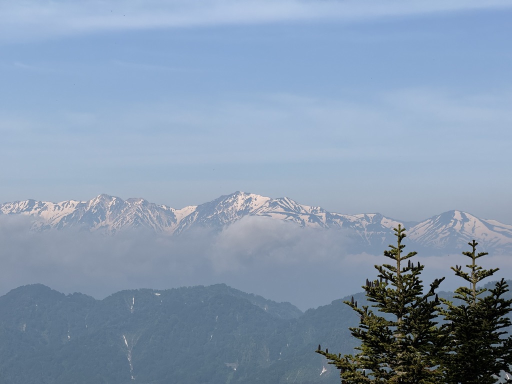 北アルプス・後立山連峰 白馬岳