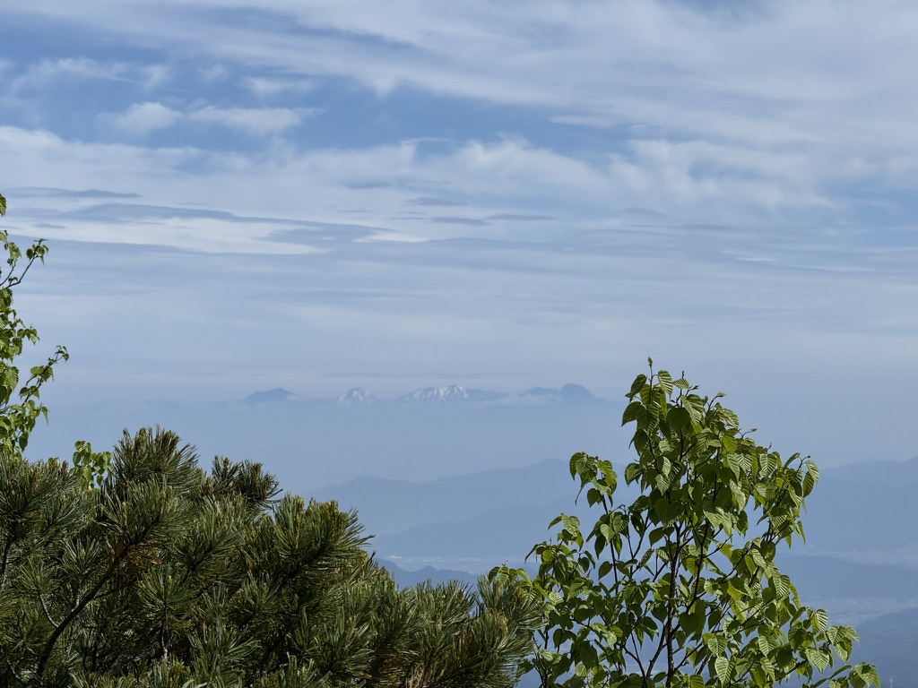 火打山・妙高山が見えてテンション爆あがり!
