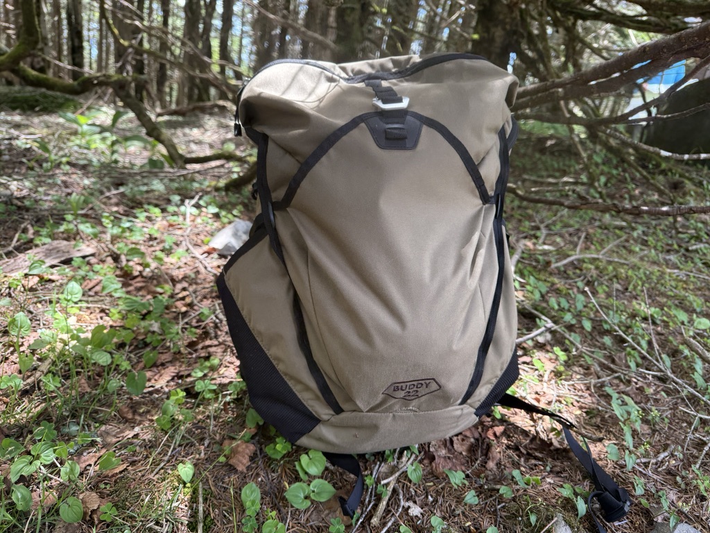 パーゴワークス社製の登山用ザック「BUDDY22」