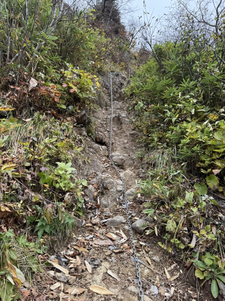 鎖場ばっかり😮💨(戸隠山登山道で撮影)