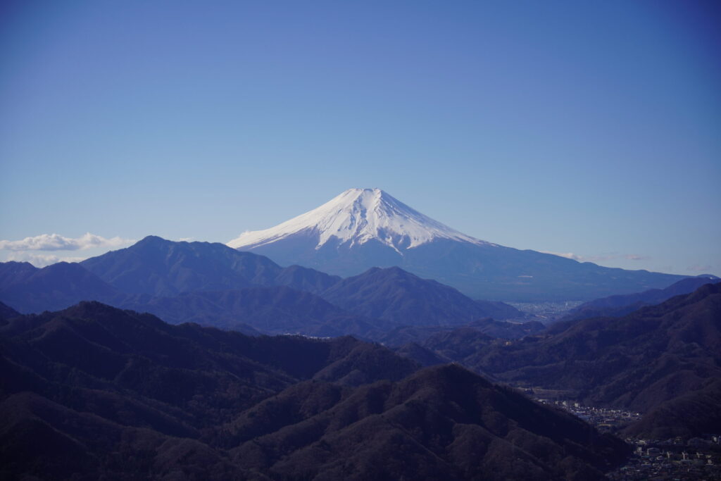 絶景があなたを待ってます😄（百蔵山登山道で撮影）