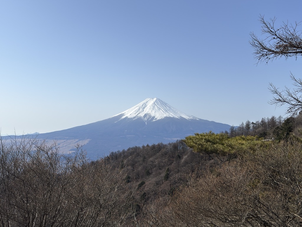 休憩取るにはうってつけの絶景（木無山付近で撮影）