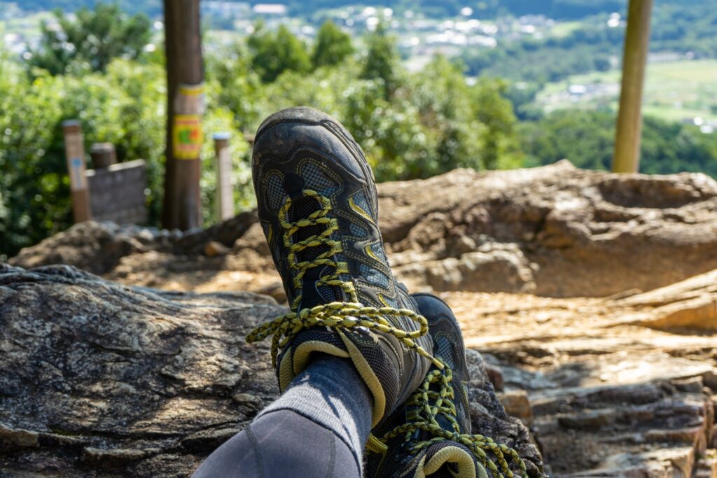 メーカー、モデルによって千差万別なのが登山靴　フィッティングはマストです