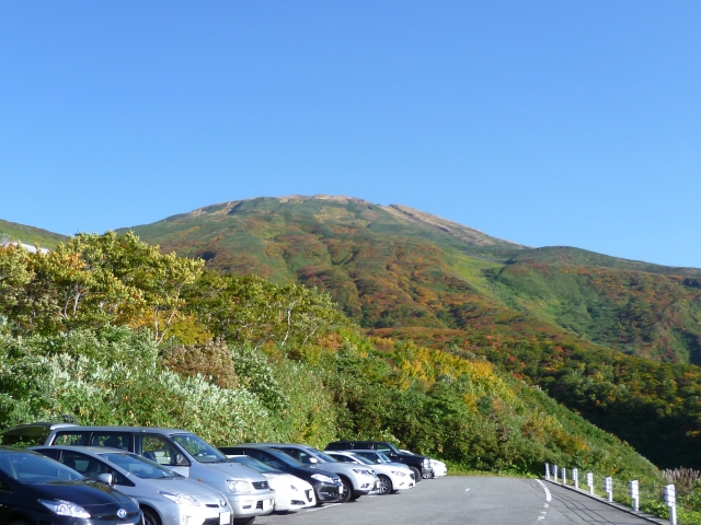 満車だと計画がパーになるかも。。（写真は鳥海山にて）