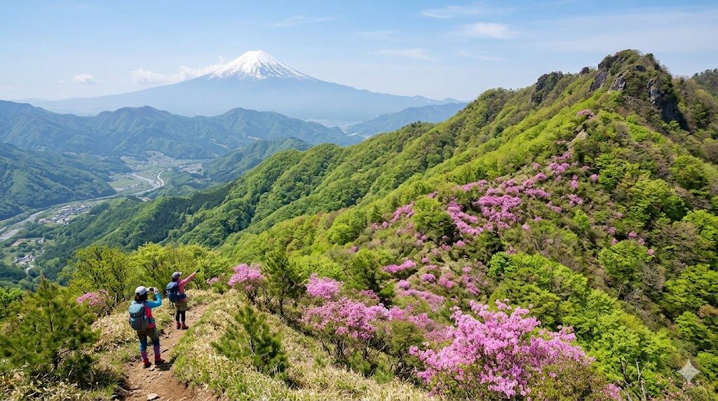 山梨っほい風景です笑 ※この画像はAIで生成したものです