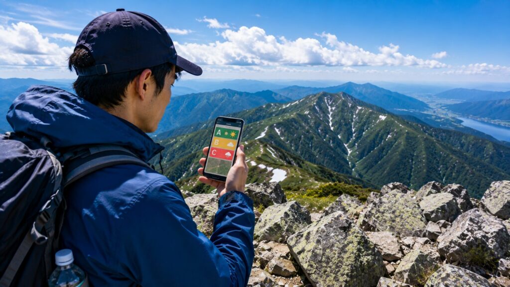 山専用お天気サービスを知っておきましょう！