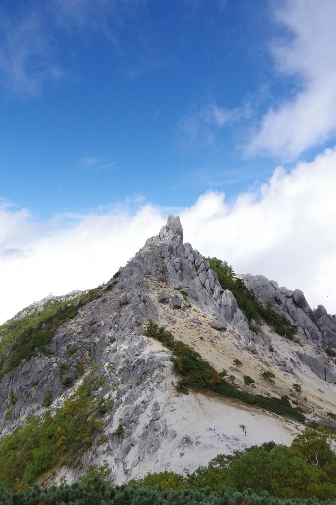 地蔵岳のオベリスク。思わず声が出ました